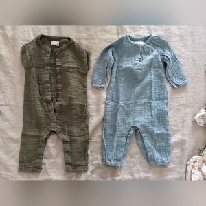 Bundle of 2 Little Planet Organic Jumpsuits